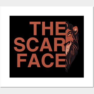 the scar face Posters and Art